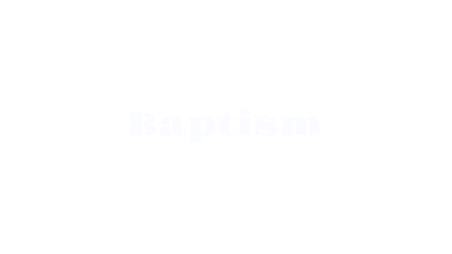 Soar Baptism