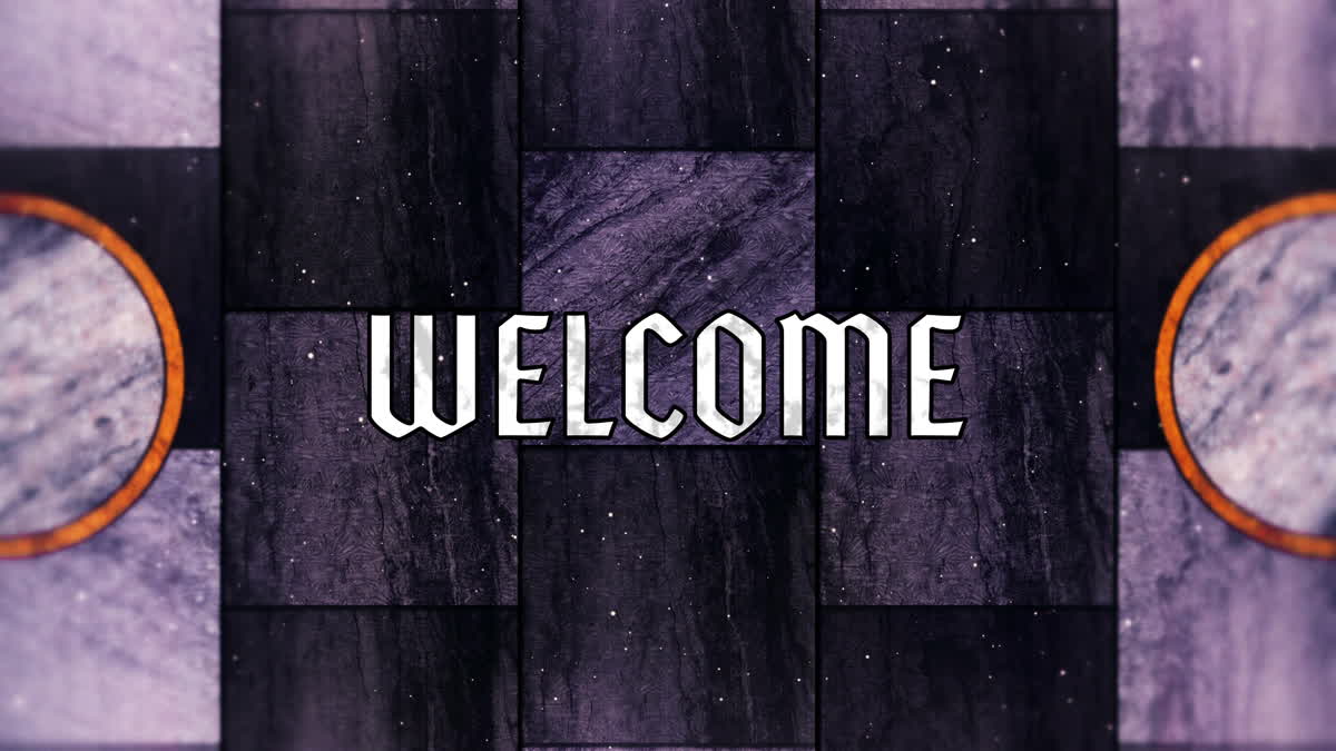 Holy Week Glass Welcome