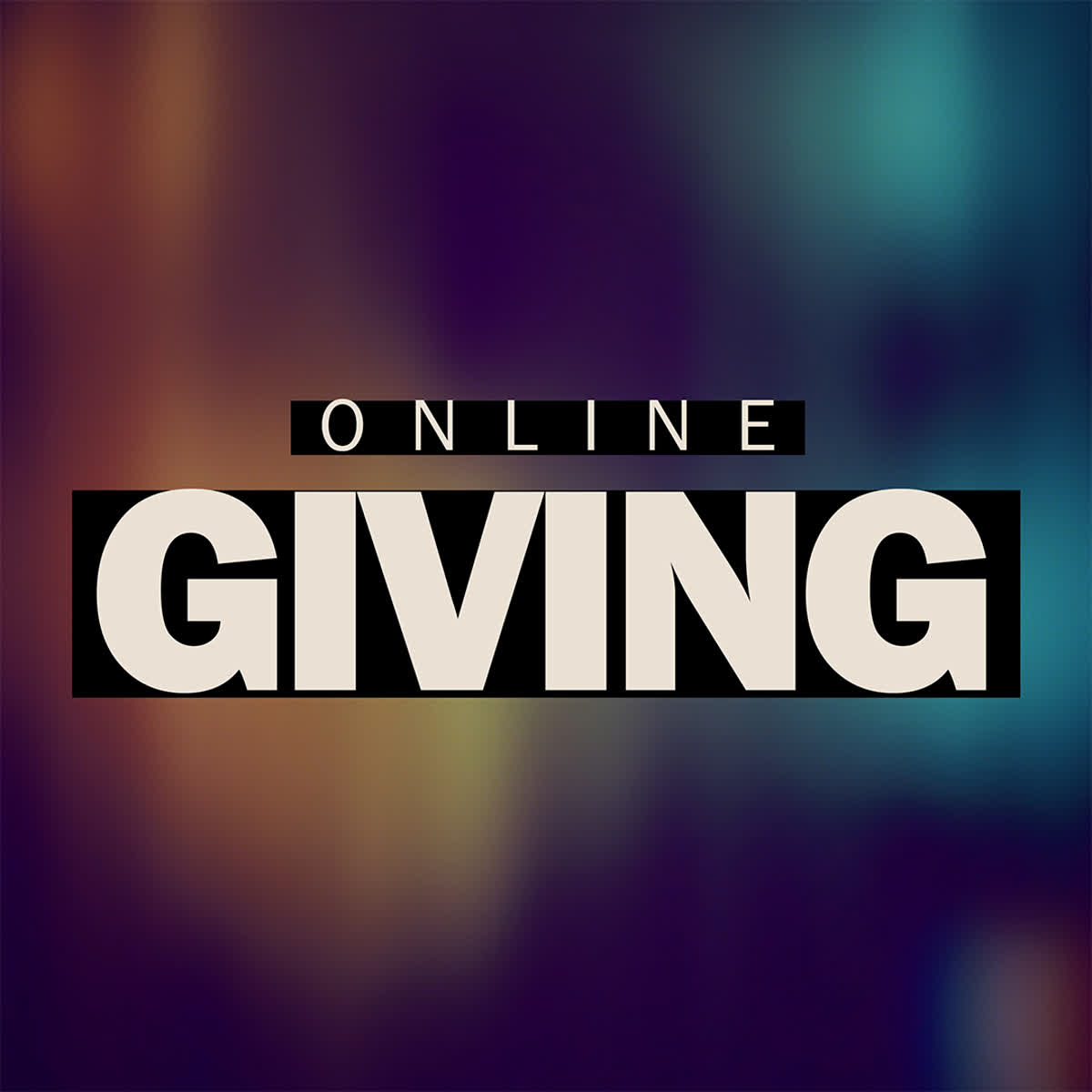 Chromatic Blur Online Giving