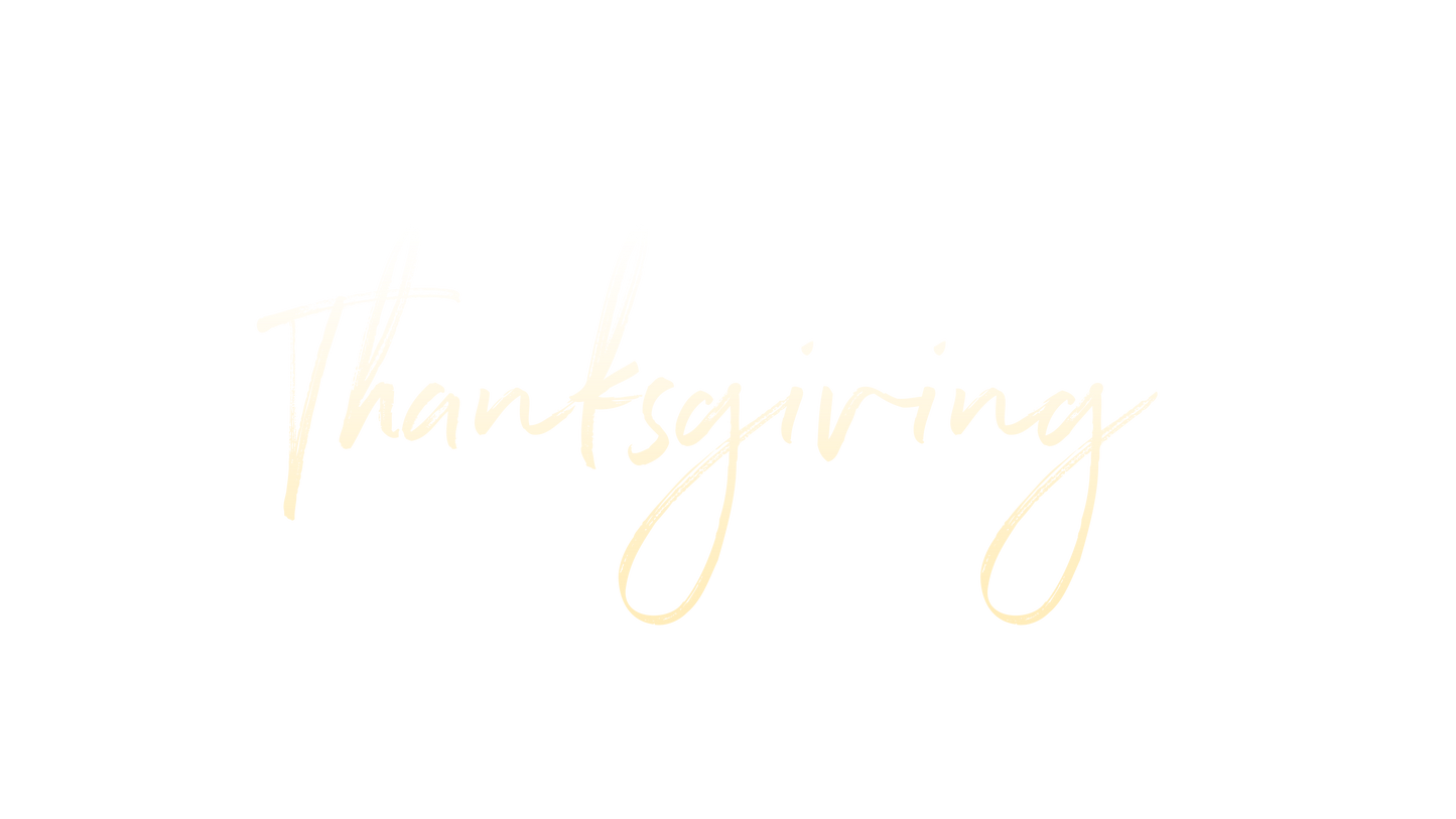 Golden Hour Thanksgiving