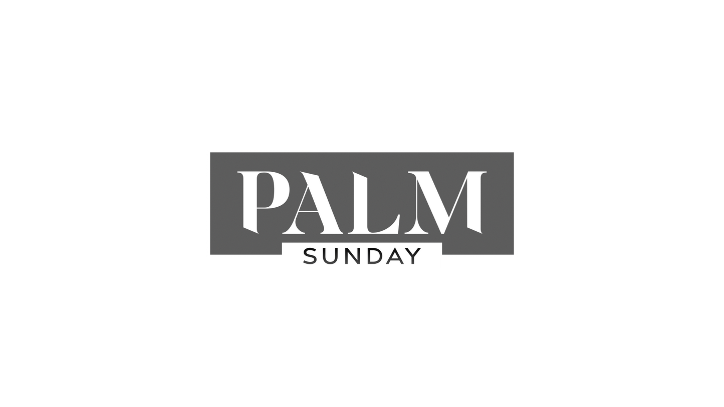 Vivid Palm Sunday Palm Sunday