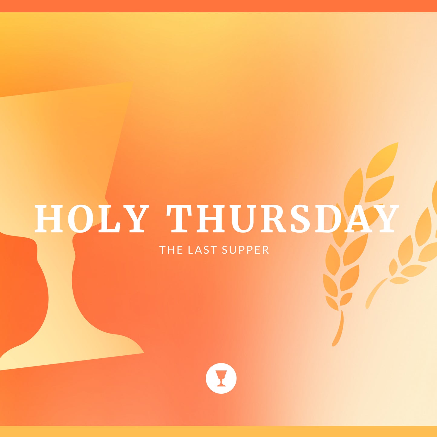 Holy Thursday Icons Social