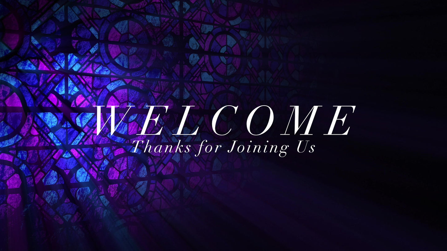 Modern Glass Welcome