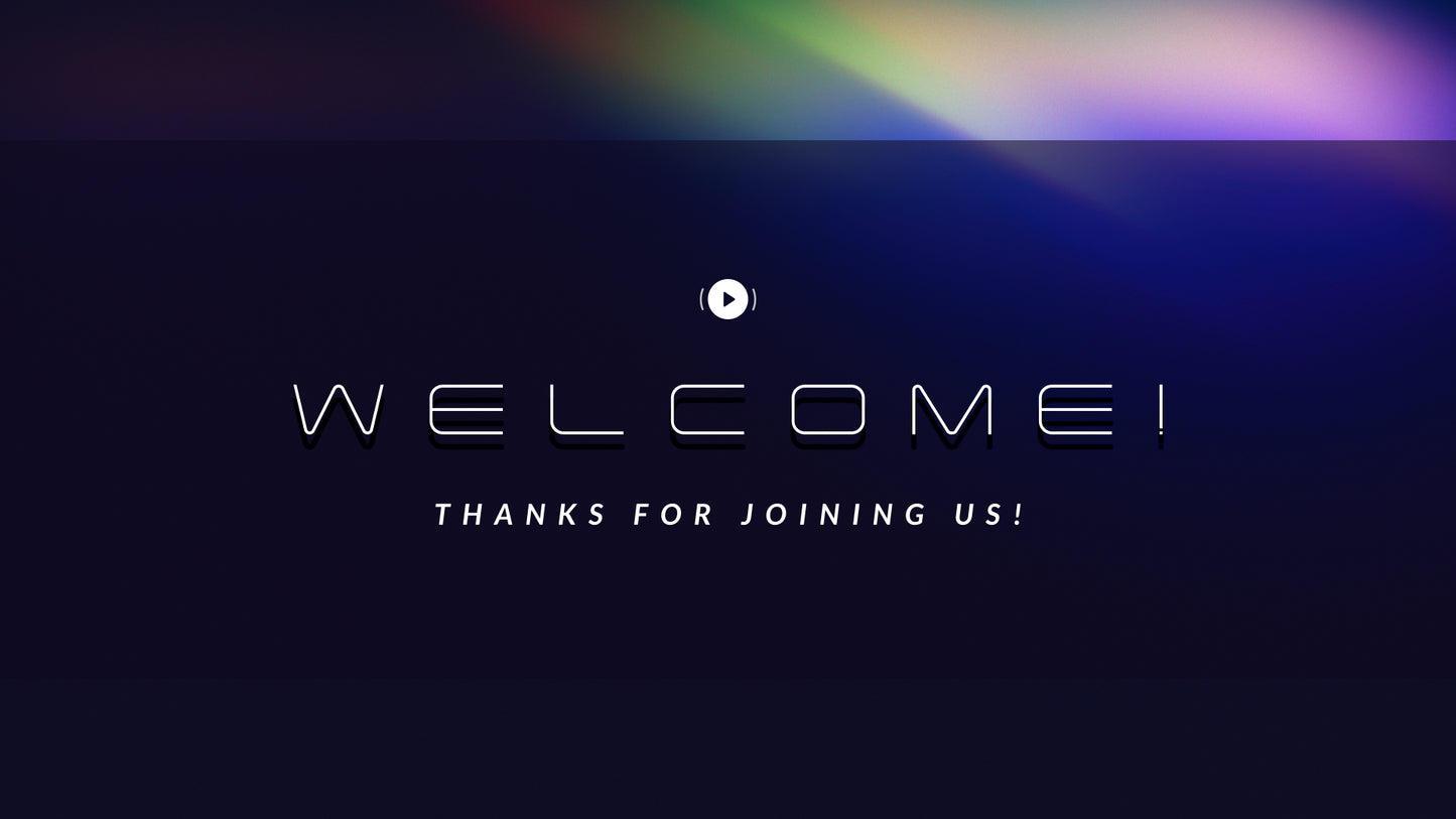 Dancing Light Welcome Stream