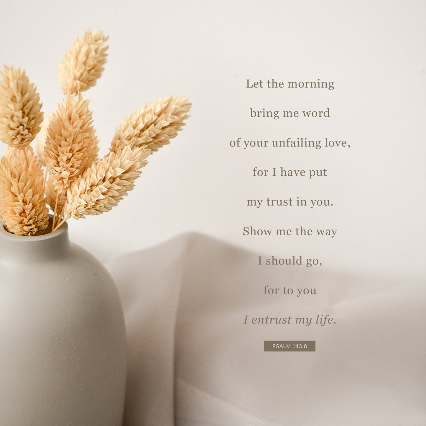 Psalm 143:8