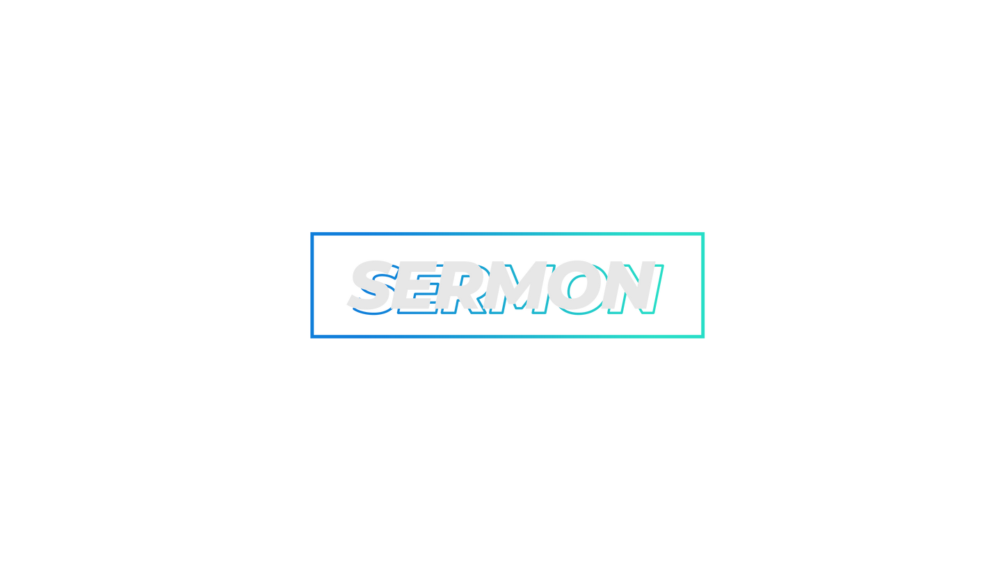 Epic Sermon