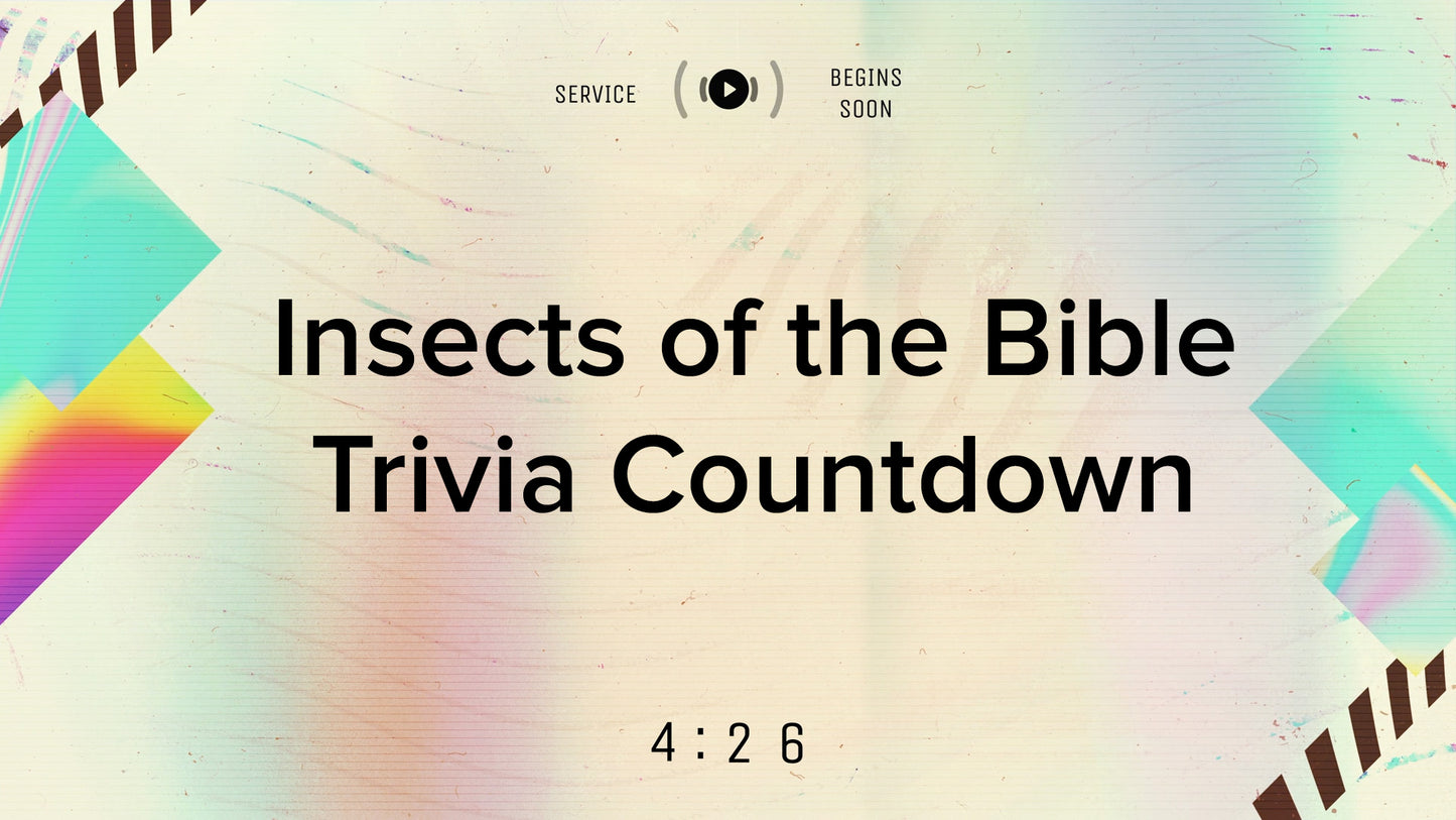 Jesus Is King Trivia Countdown