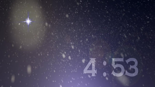 Night Snow Countdown