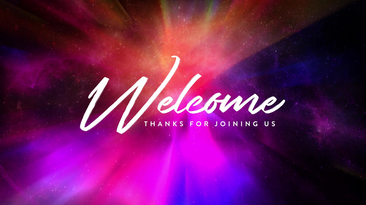 Universe Glow Welcome
