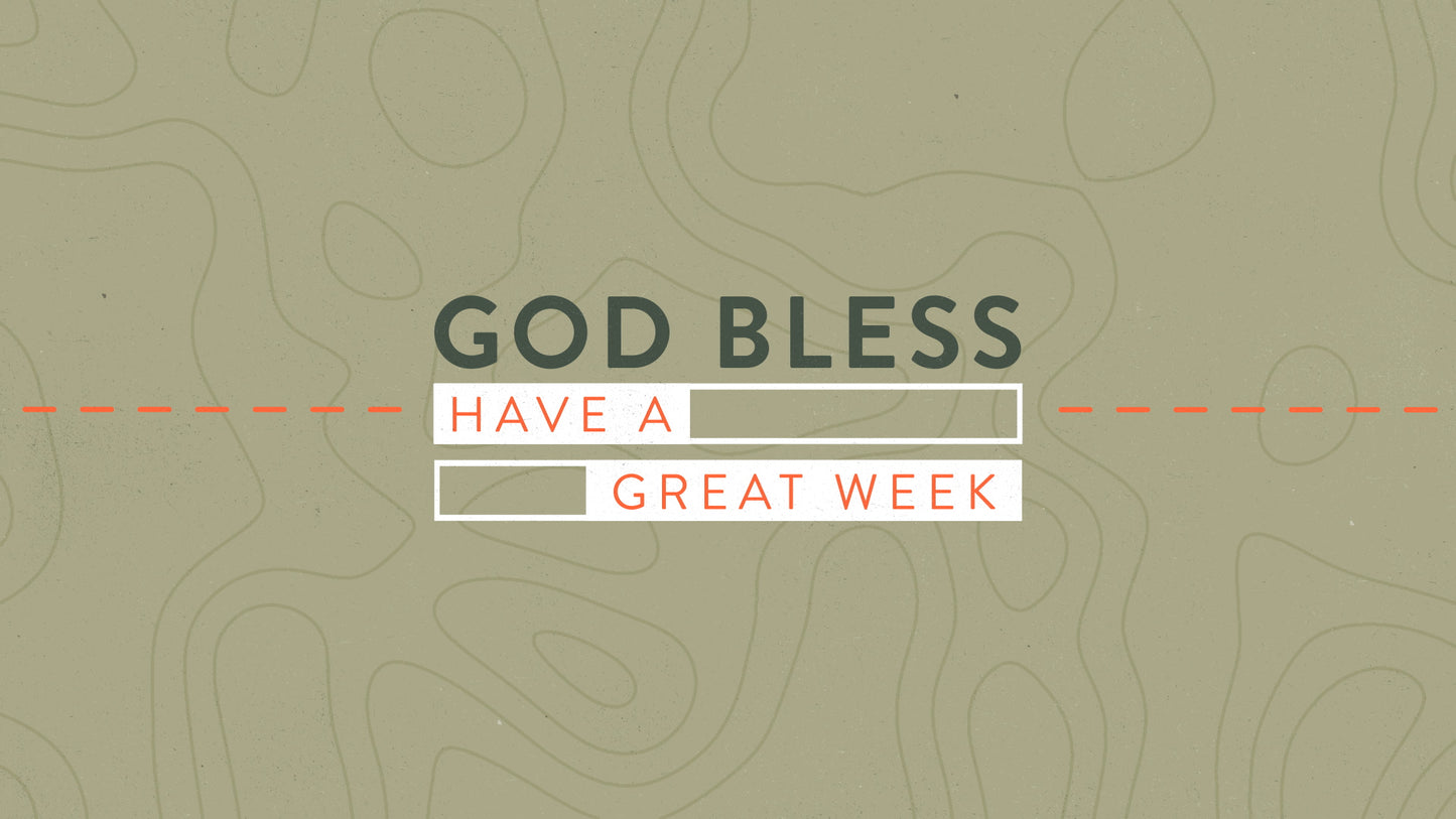 Topo Lines God Bless 01 Still