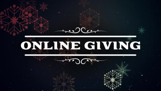 Vintage Christmas Online Giving