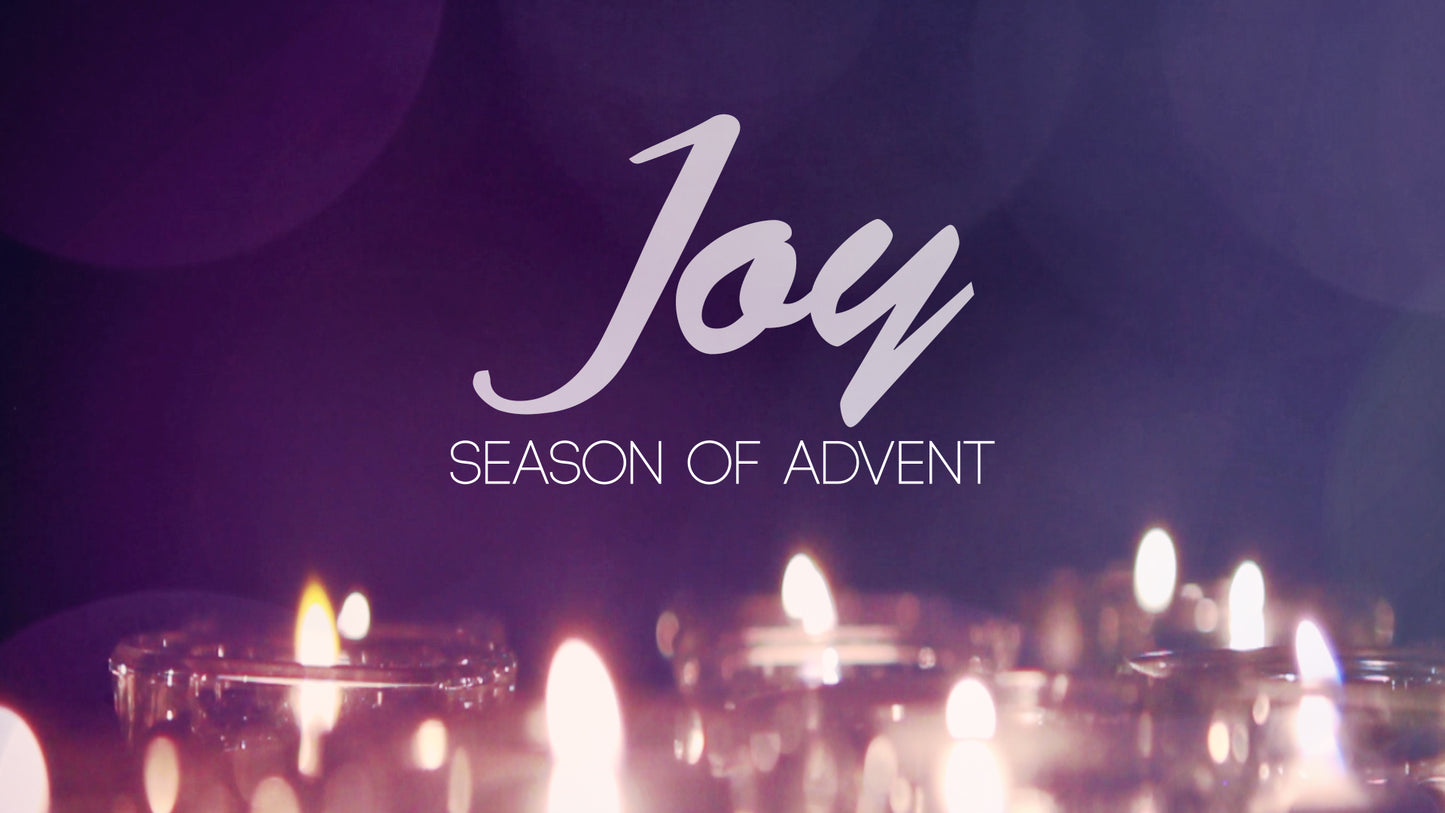 Advent Candles Joy Still