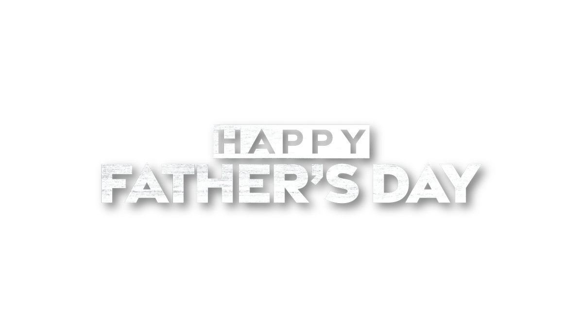 Woodgrain Gradients Happy Father's Day Transparency