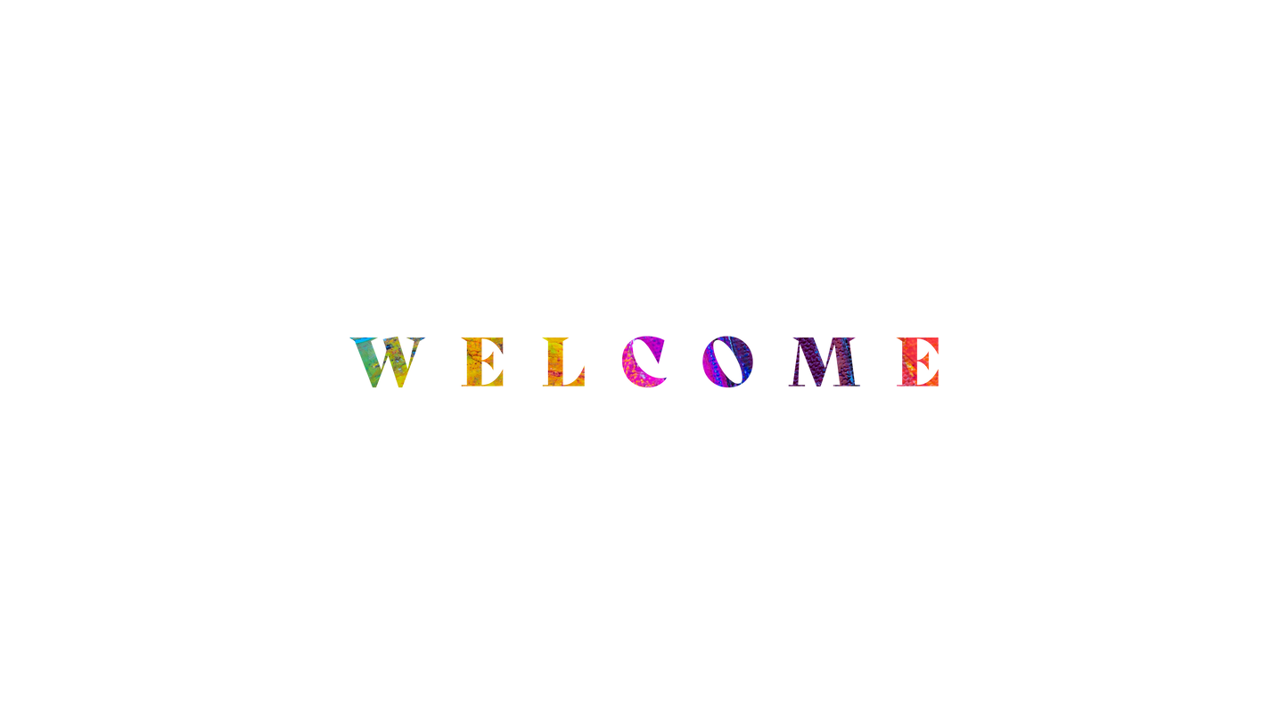 Colorful Epiphany Welcome