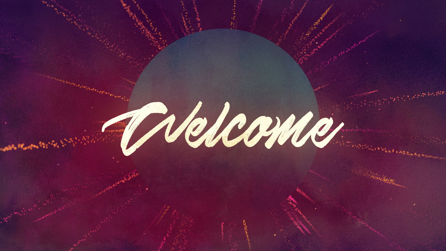 Particle Rays Easter Welcome Still