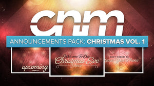 Christmas Bokeh Announcements