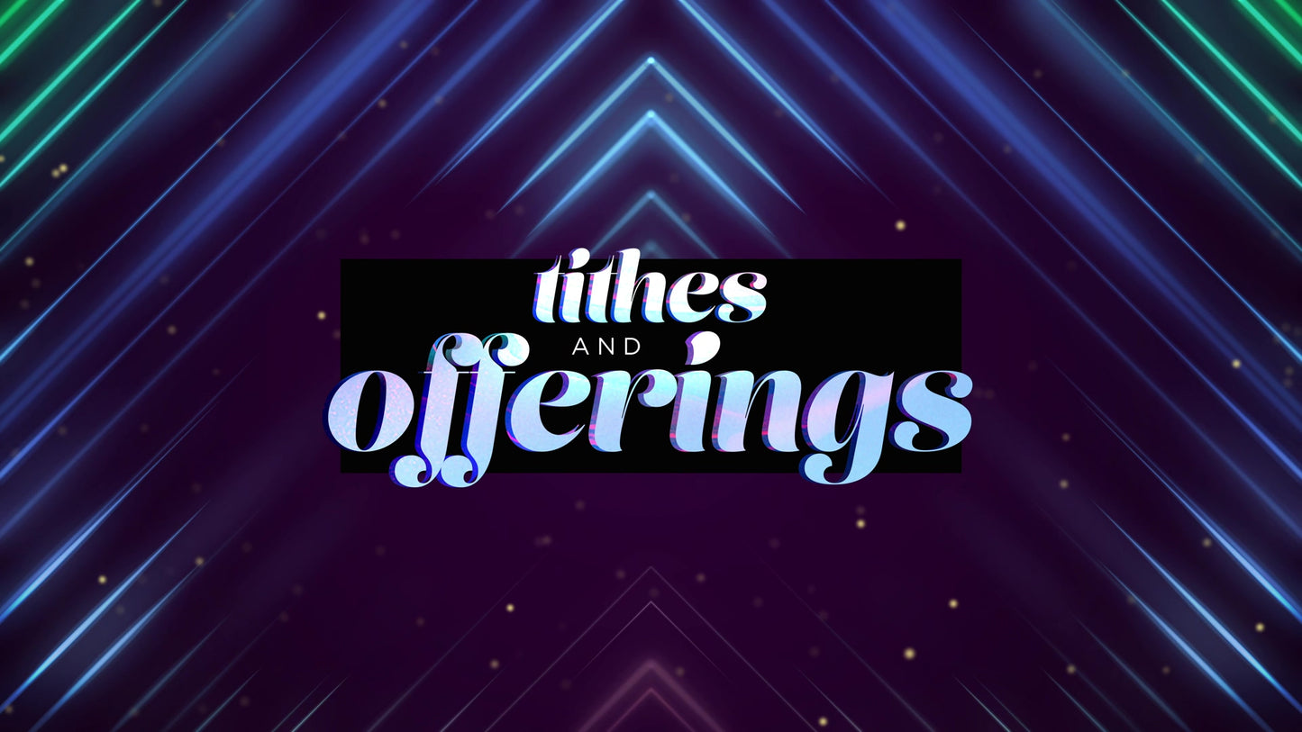 Fractal Glow Tithes And Offerings