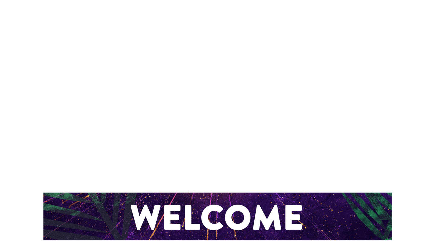 Vivid Palm Sunday Lower Third Welcome