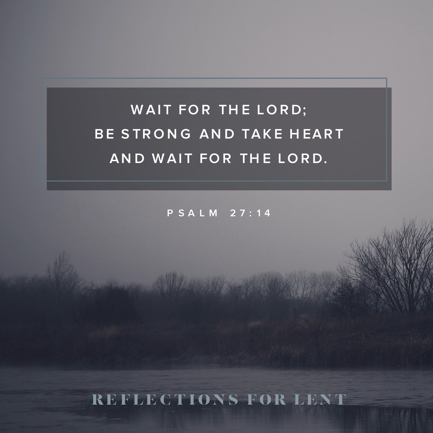 Reflections For Lent 1