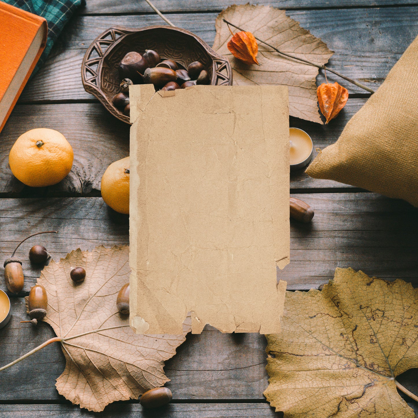 Fall Bucket List Blank