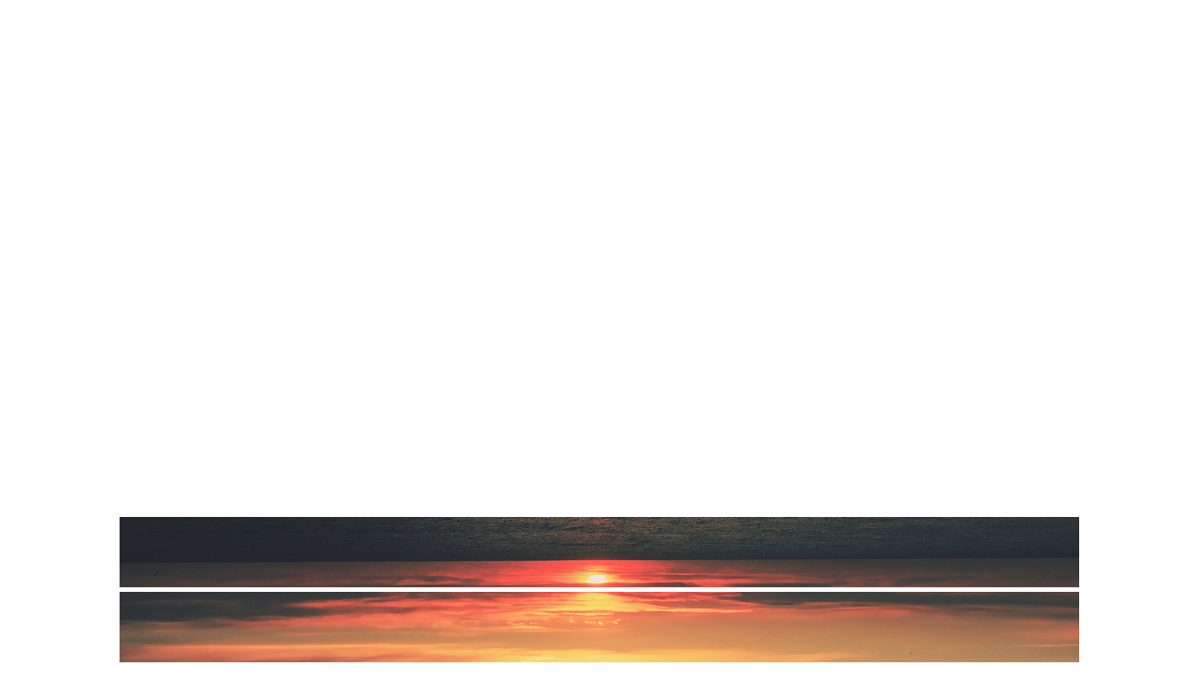 Sunrise Ocean Remix Lower Third Blank 02 Transparency