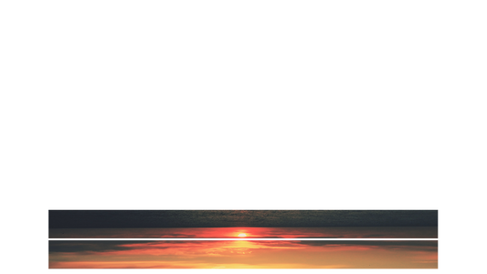 Sunrise Ocean Remix Lower Third Blank 02 Transparency