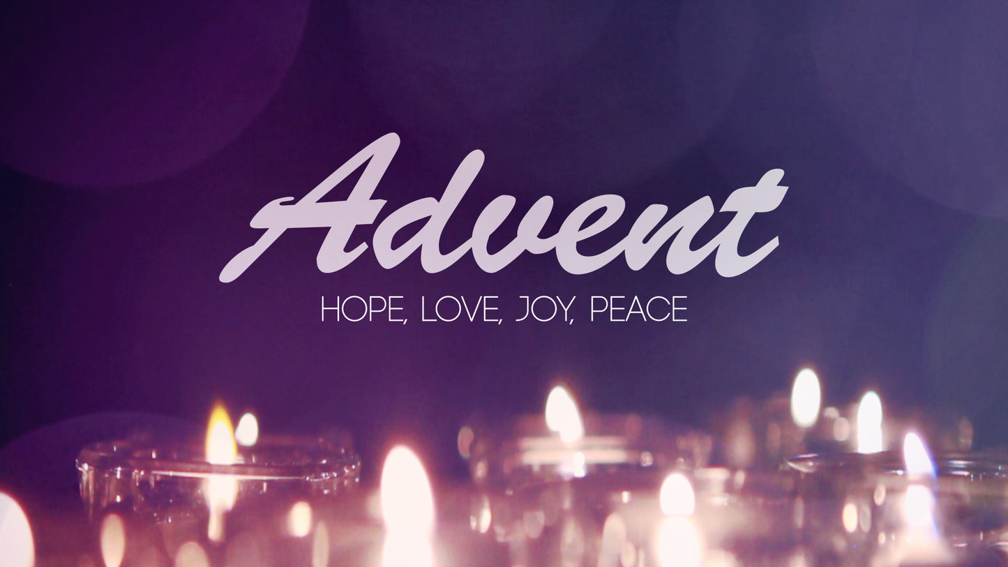 Advent Candles Season Still