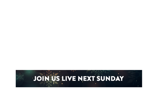 Vintage Christmas Lower Third Next Sunday Transparency