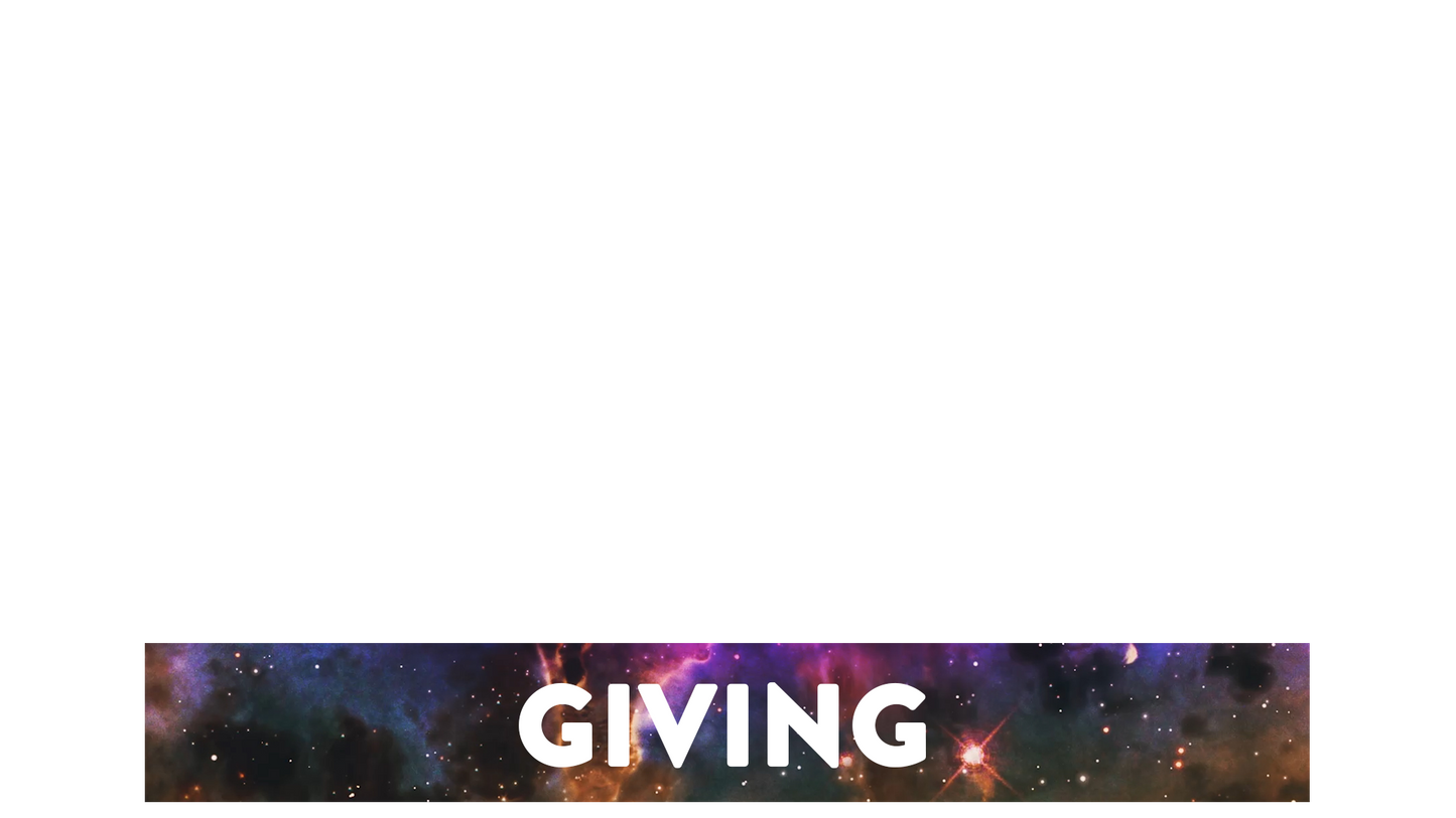 Colorful Space Lower Third Giving