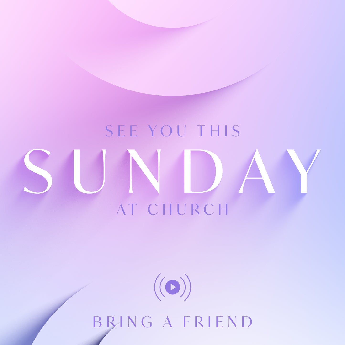 Sunday Long Shadow Gradients