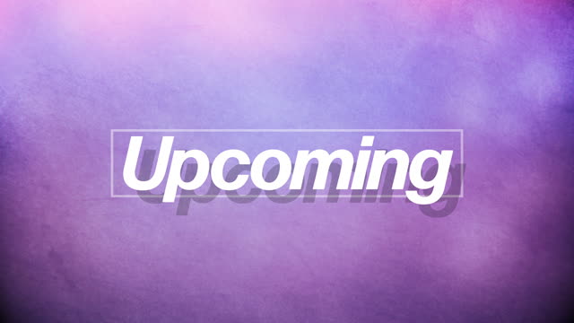 Summer Textures Upcoming