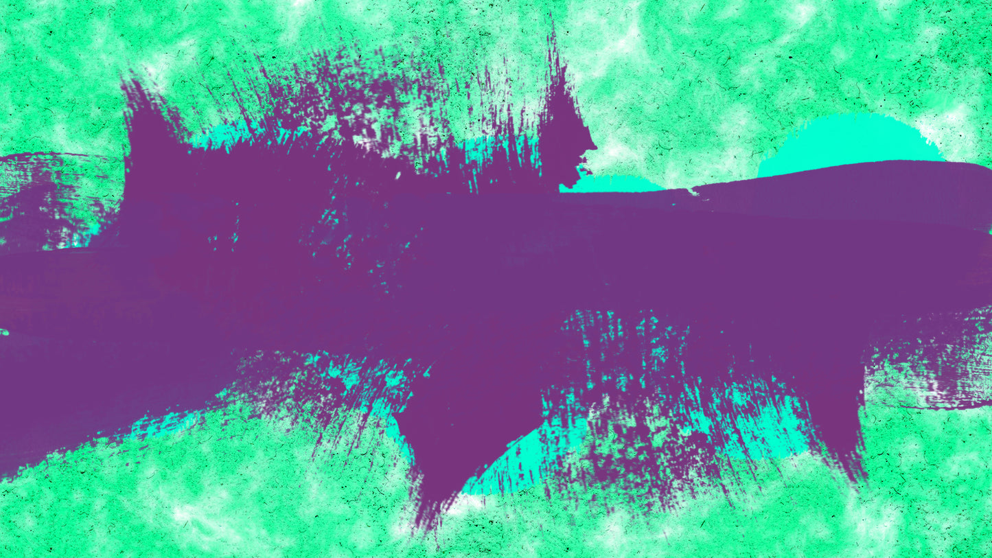Paint Brush Purplegreen