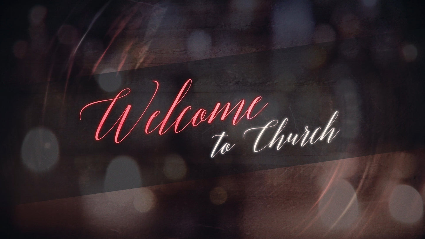 Nighttime Christmas Welcome Still