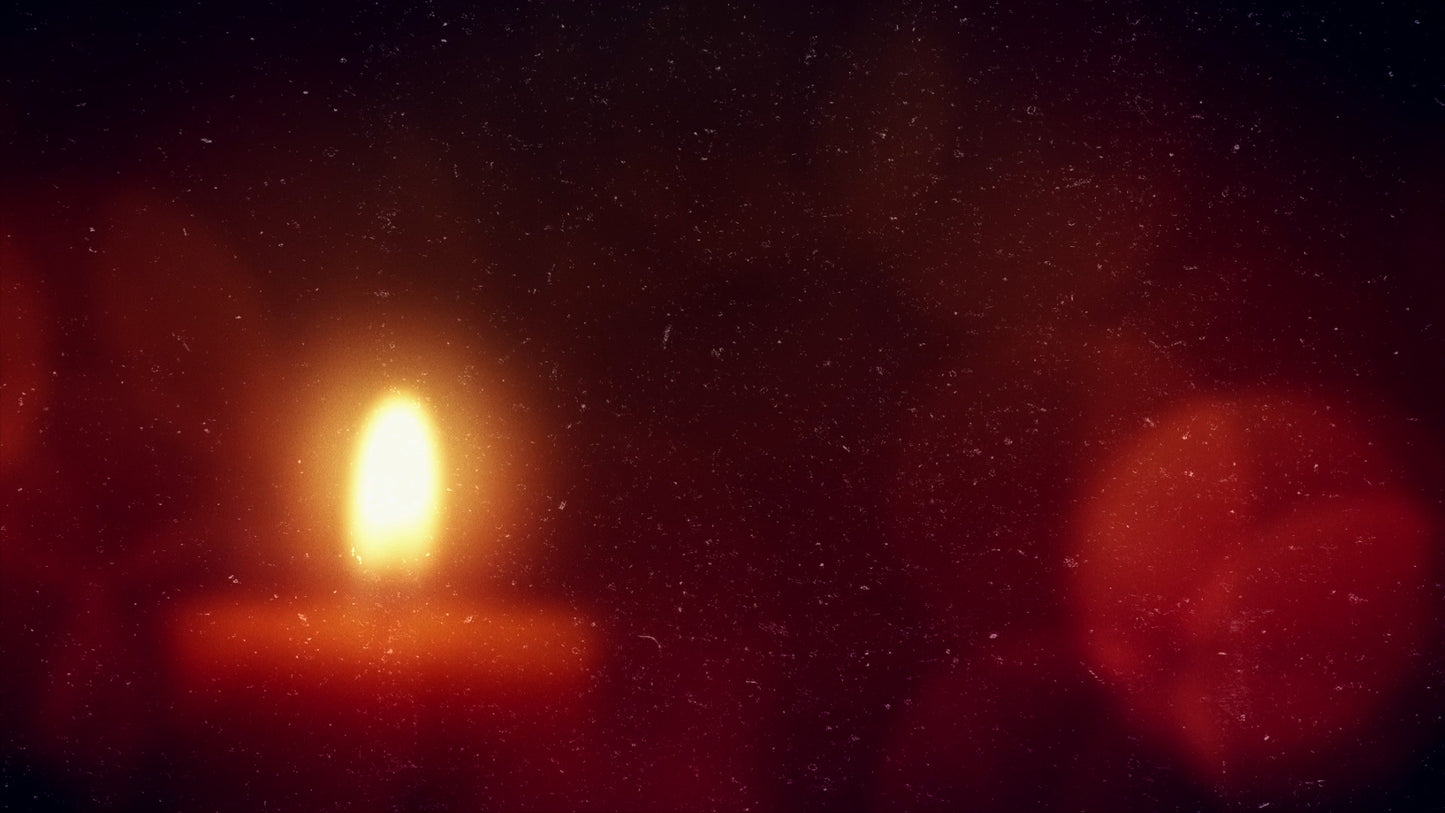 Warm Advent Glow Candle 03 Still