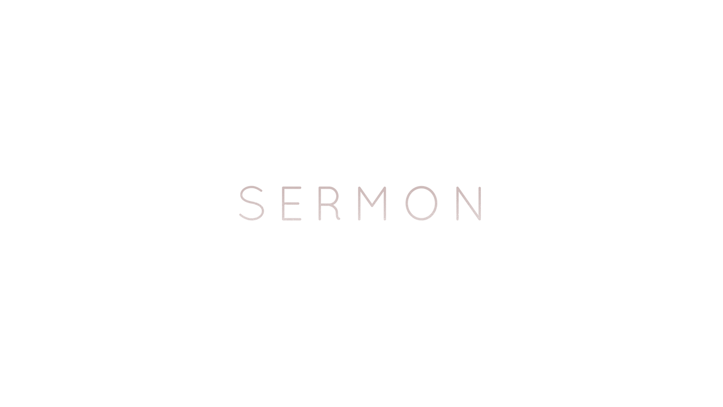 Ash Collection Sermon