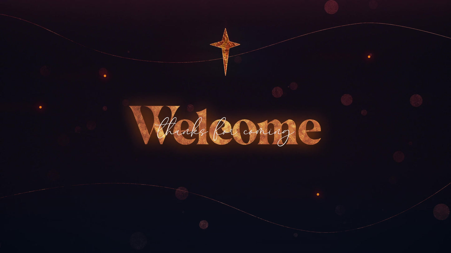 Christmas Figures Welcome
