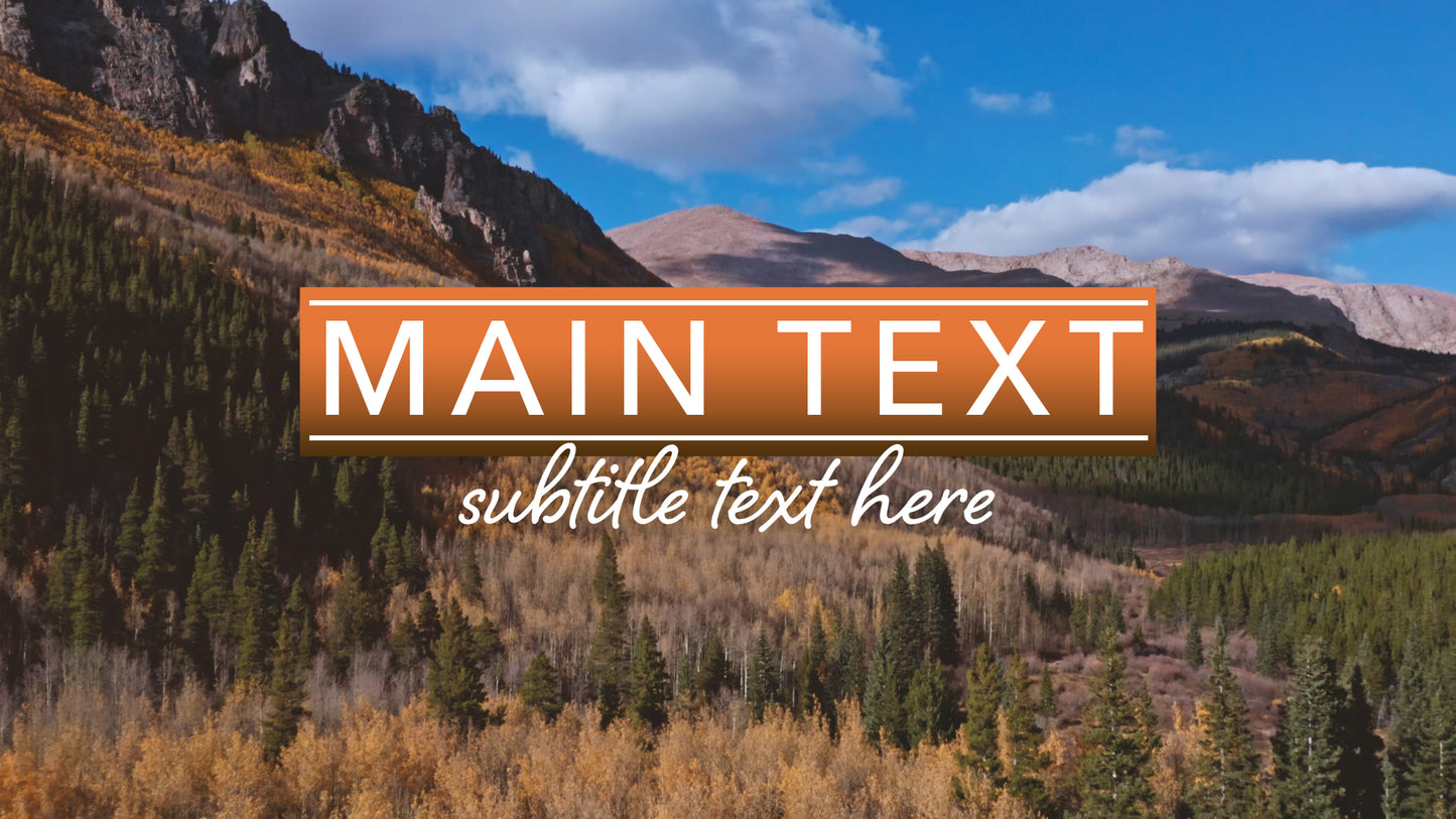 Titles Sermon