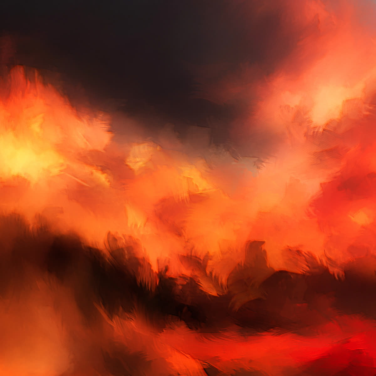 Pentecost Blaze Giving Blank