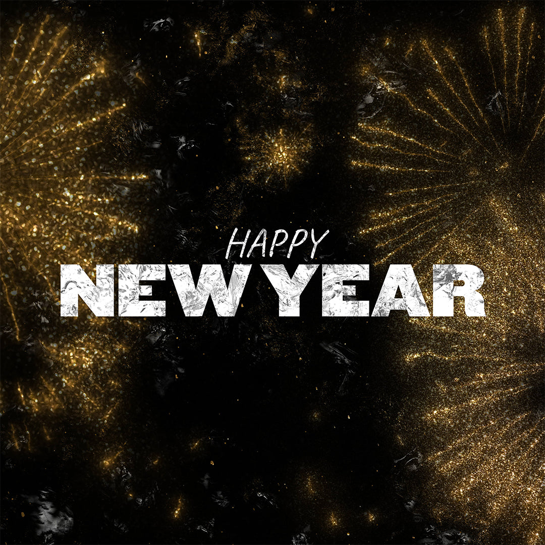 Sparkle Happy New Year Editable