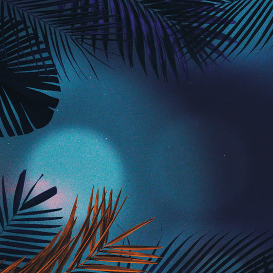 Vibrant Palms Sunday Blank