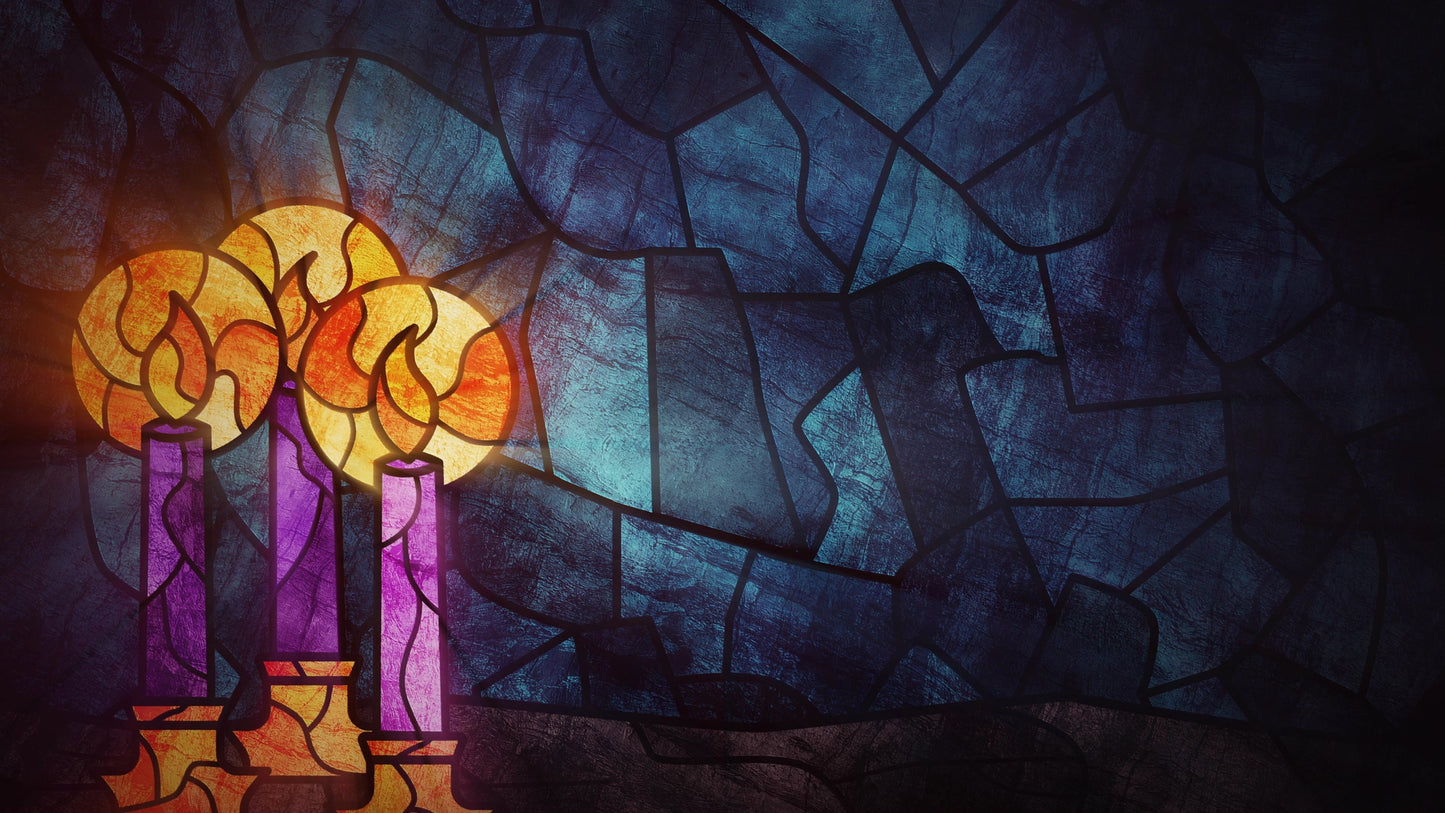 Nativity Glass 3 Blank