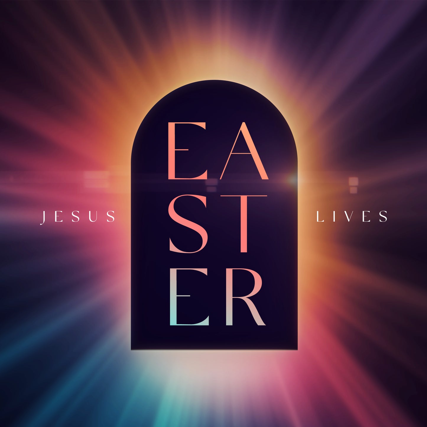 Jesus Lives Easter Light