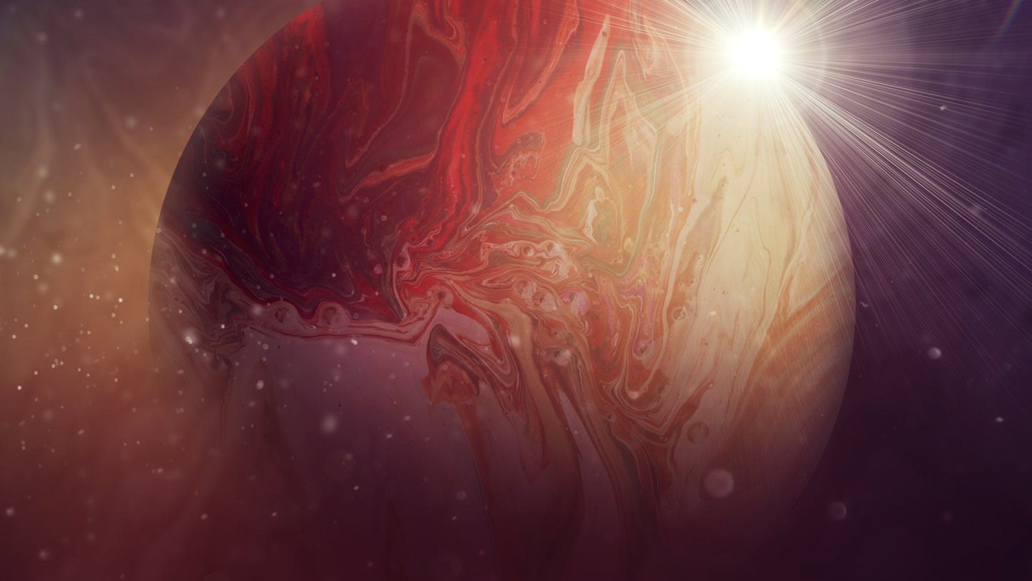 Painted Planet Closer
