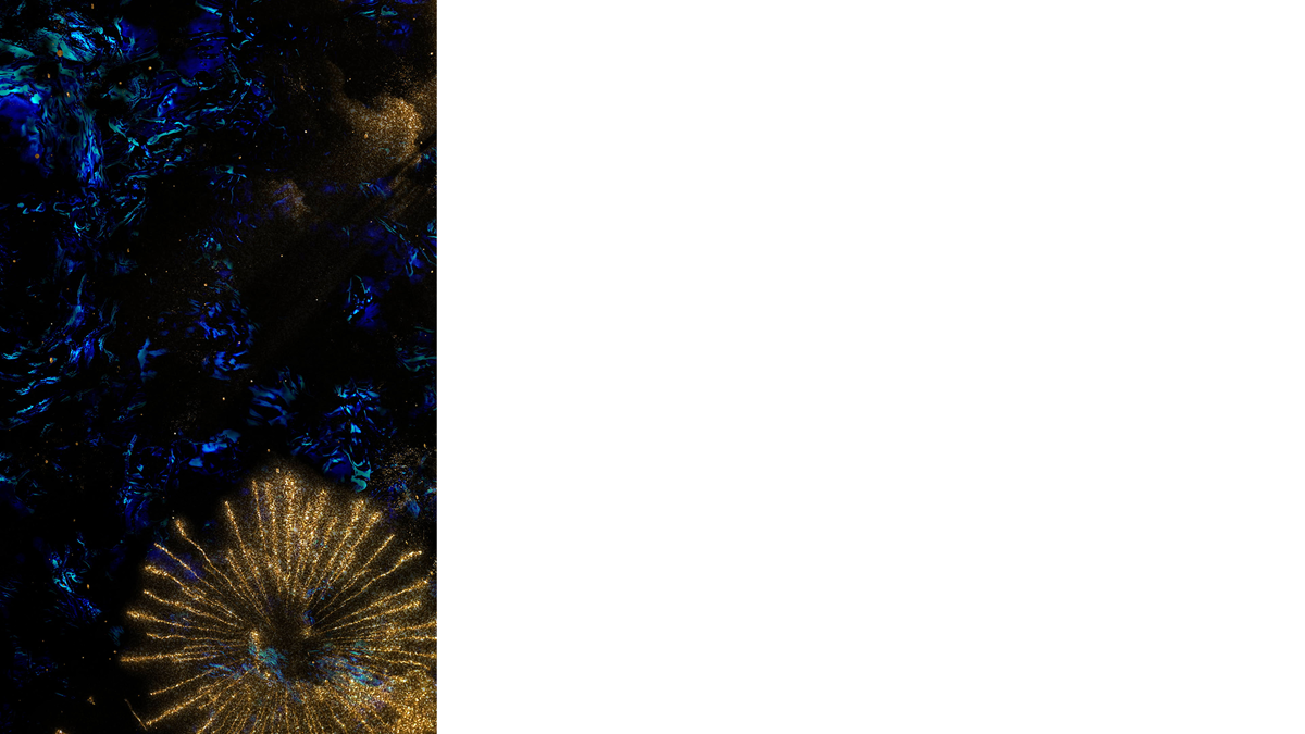 Sparkle Lower Third Left Blank Transparency