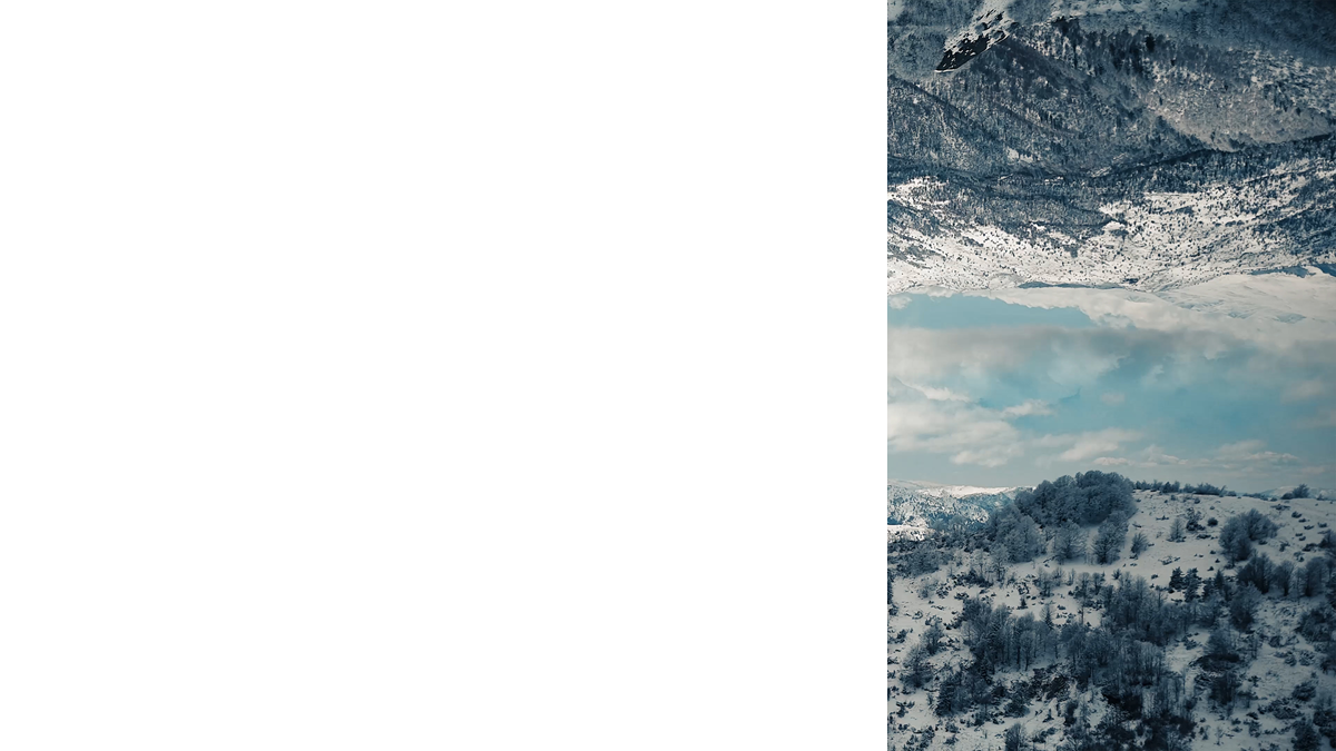 Glorious Winter Lower Third Right Blank