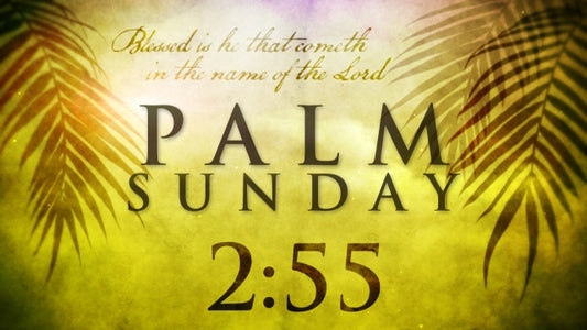 Palm Sunday Countdown