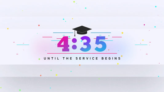 Colorful Graduation Countdown