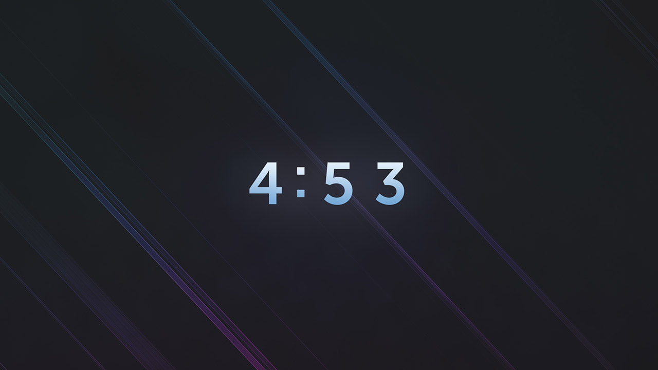 Ambient Streaks Countdown