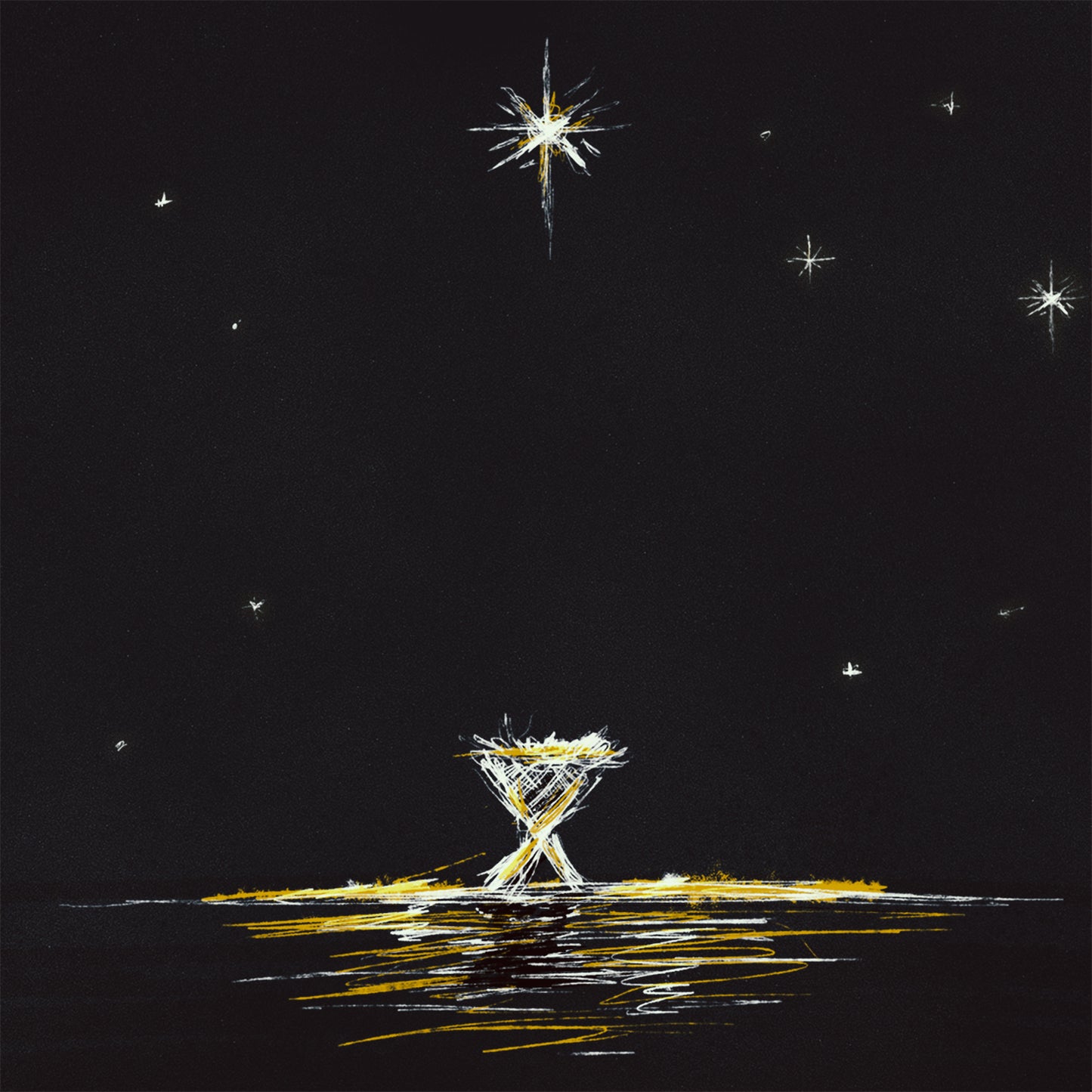 Christmas Sketches Blank