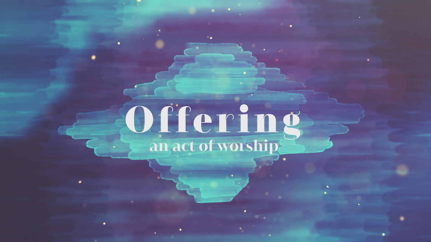 Gospels Offering